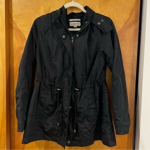 MERONA BLACK RAINCOAT